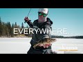 Ice Fishing the Mud Flats on Minnesotas Lake Mille Lacs with Rapala Jig Raps for Walleye | S14-E11