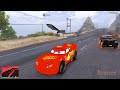 GTA 5 - Stealing HORROR MCQUEEN CARS with Franklin! (Real Life Cars #269)