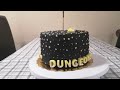 Dungeons and Dragons (D & D) themed elegant birthday cake