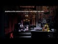 fnaf plushies on camera room desk: