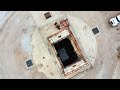 Mavic Mini fly over of Seward Nebraska Atlas F decommissioned missile silo.