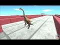 Speed Race Herbivore Dinosaurs vs Prehistoric Mammals Tournament - Animal Revolt Battle Simulator