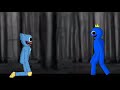 Huggy Wuggy Vs Blue (Dc2 Animations)