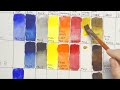 Comparison of Cotman watercolors versus Winsor & Newton professional. I always wanted to do it!