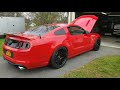 2013 Mustang GT with stainless power longtubes, o/r xpipe, borla s-types and update!