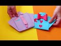 Cum sa faci o felicitare din hartie colorata Origami 🎀👍