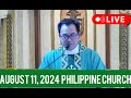 QUIAPO CHURCH LIVE MASS TODAY REV FR DOUGLAS BADONG JULY 11,2024