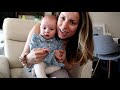 DAY IN THE LIFE  | What Life *REALLY* Looks Like With a 4 Month Old Baby