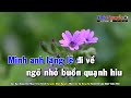 Mưa Qua Ngõ Nhỏ Karaoke Tone Nam Nhạc Sống - Phối Mới Dễ Hát - Nhật Nguyễn