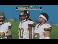 Madden 24 Xavier Legette Panthers vs Kool-Aid McKinstry Saints (Madden 25 Roster) 2024 Sim Game Play