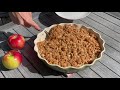 Easy Apple Crumble (Vegan Option)