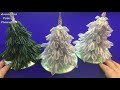 Ribbon Christmas Tree/Árbol de navidad de cintas/Елочка из лент