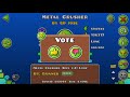Niveles Nostalgicos #59 | Metal Crusher By GD Jose (Easy Demon - All Coins) | GD [2.11]