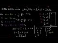 Balancing Complex Chemical Equations Algebraically pt 2