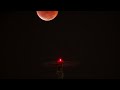 Total Lunar Eclipse Time Lapse 7:40 pm