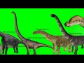 Herbivorous Dinosaurs Size Comparison HD