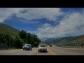 Rearview Dashcam Footage: Brighton Utah (no sound)