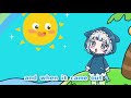 Baby Gura sings a song until the sun comes out【Animated Hololive/Eng sub】【Gawr Gura】