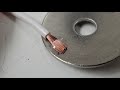 Resistance Welding 16awg Copper wire to 16 awg 304 Stainless with CD1200DP-A