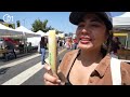 เดินตลาดสดอเมริกา ของจะถูกไหม? มีอะไรขายบ้าง?  #มอสลา | Hollywood Farmers Market