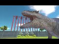 Dreadnoughtus Dinosaur in Battle with All Dinosaurs of Arbs - Animal Revolt Battle Simulator