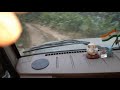 Driving A Dirt Trail From Meghitar To Jamuni