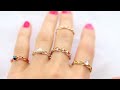 5 DIY rings | Adjustable & No Tools!!! | DIY Easy rings