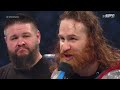 Roman Reigns, Solo Sikoa, Sami Zayn y Kevin Owens Cara a Cara - WWE SmackDown 19 de Mayo 2023