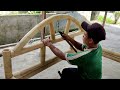 Membuat tempat tidur dari bambu//ranjang bambu//model terbaru...