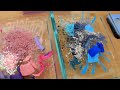 Lena Slime 1 Hour Slime ASMR - Mixing Makeup and Eyeshadow into Slime!