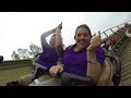 Gold Striker Roller Coaster POV California Great America