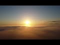 Foggy Hampton SC sunrise from the sky 8/8/22