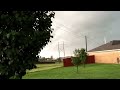 Tornado approaching Denton, Texas