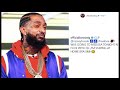 Celebs React To Nipsey Hussle's Death (ft. Snoop Dogg, Rihanna, Drake, Meek Mill & more)