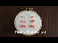 [MINALAND] 프랑스 자수 - 캐스트온 스티치 (Embroidery Tutorial-Cast on Stitch)