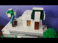 lego minecraft igloo build with secret room