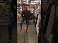 Spider-Man Dances to Take on Me #spiderman