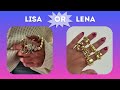 LISA OR LENA💗|| Beautiful clothes, accessories