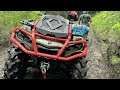 2023 Can-am Outlander 1000r XMR MUDDING WITH STOCK CRYPTID TIRES!!!