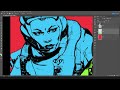 How to make Comic Color Flats in Photoshop