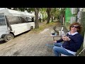 ✅REPARADO y PINTADO el techo del futuro motorhome👏, quedó como nuevo🤩