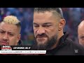 FULL SEGMENT – Reigns and Orton exchange words after Tribal Business: SmackDown, Dec. 15, 2023