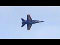 Blue Angel Lead Solo #5 In Minimum Radius Turn | 2019 Miami Beach Air Show