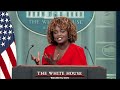 1st White House press briefing Q&A since Biden quit race against Trump, endorses VP Kamala Harris