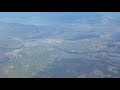 Air Canada Q400 flying over Vernon BC