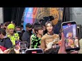 NCT127 K-Pop band members Live!  in Times Square in NYC! #nct #
