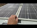 Truck camping solar panels