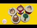 Chapeuzinho Vermelho - Pirulitos e cupcakes