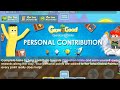 Using 60dls for grow4good | Growtopia