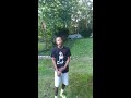 Kid raps about his father... (SoGoneChallenge)